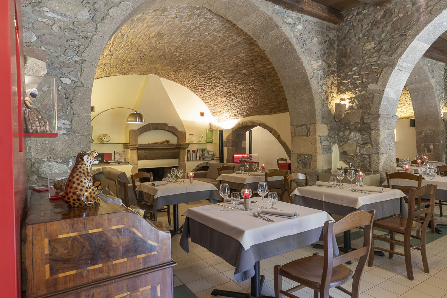 Ristorante Antica Dimora del Gruccione Wir befinden uns in Santu